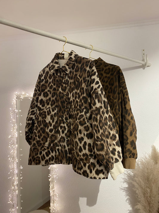 Leicht gesteppte Cordjacke Leo