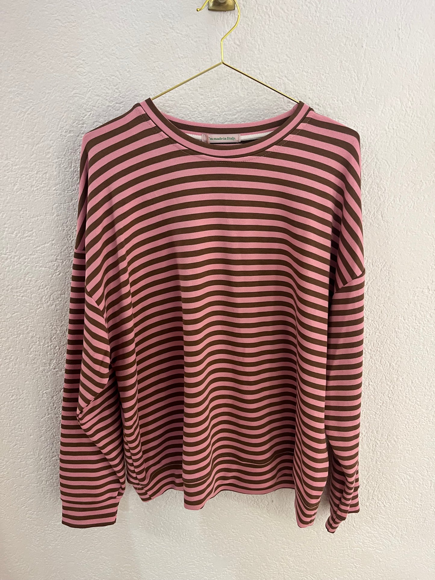 Gestreifte Oversize Shirts versch. Farben