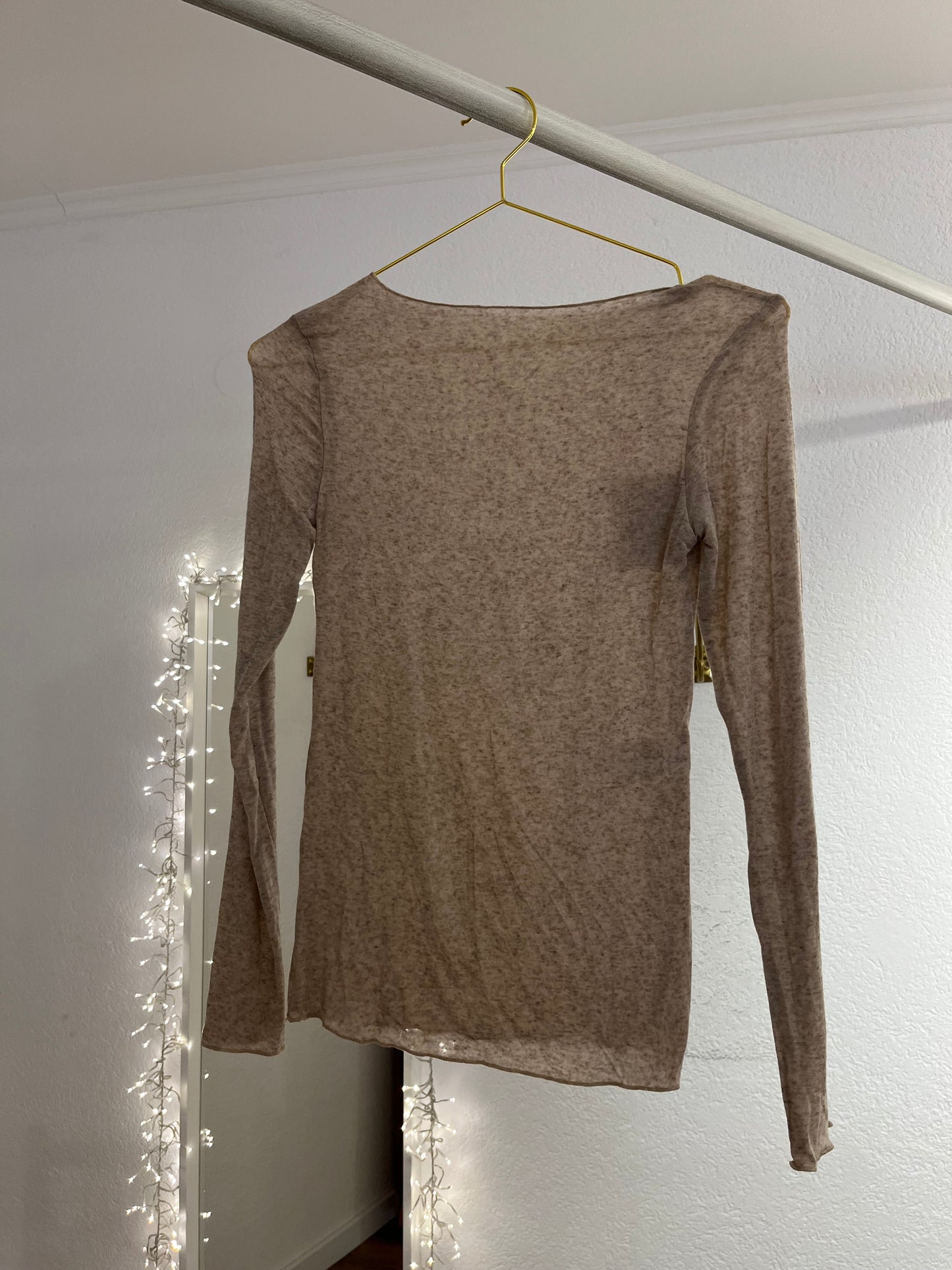 Dünnes Langarm Shirt versch. Farben