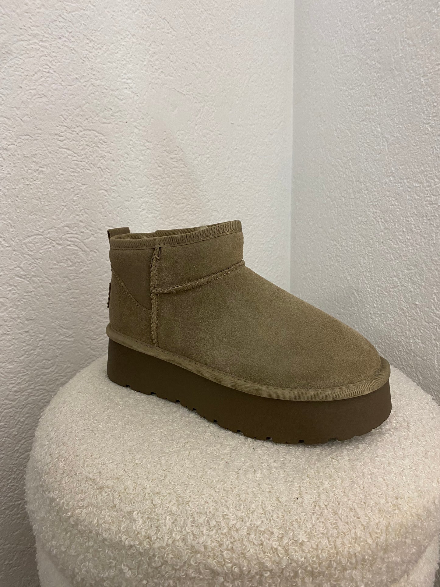 Winterboots aus Wildleder