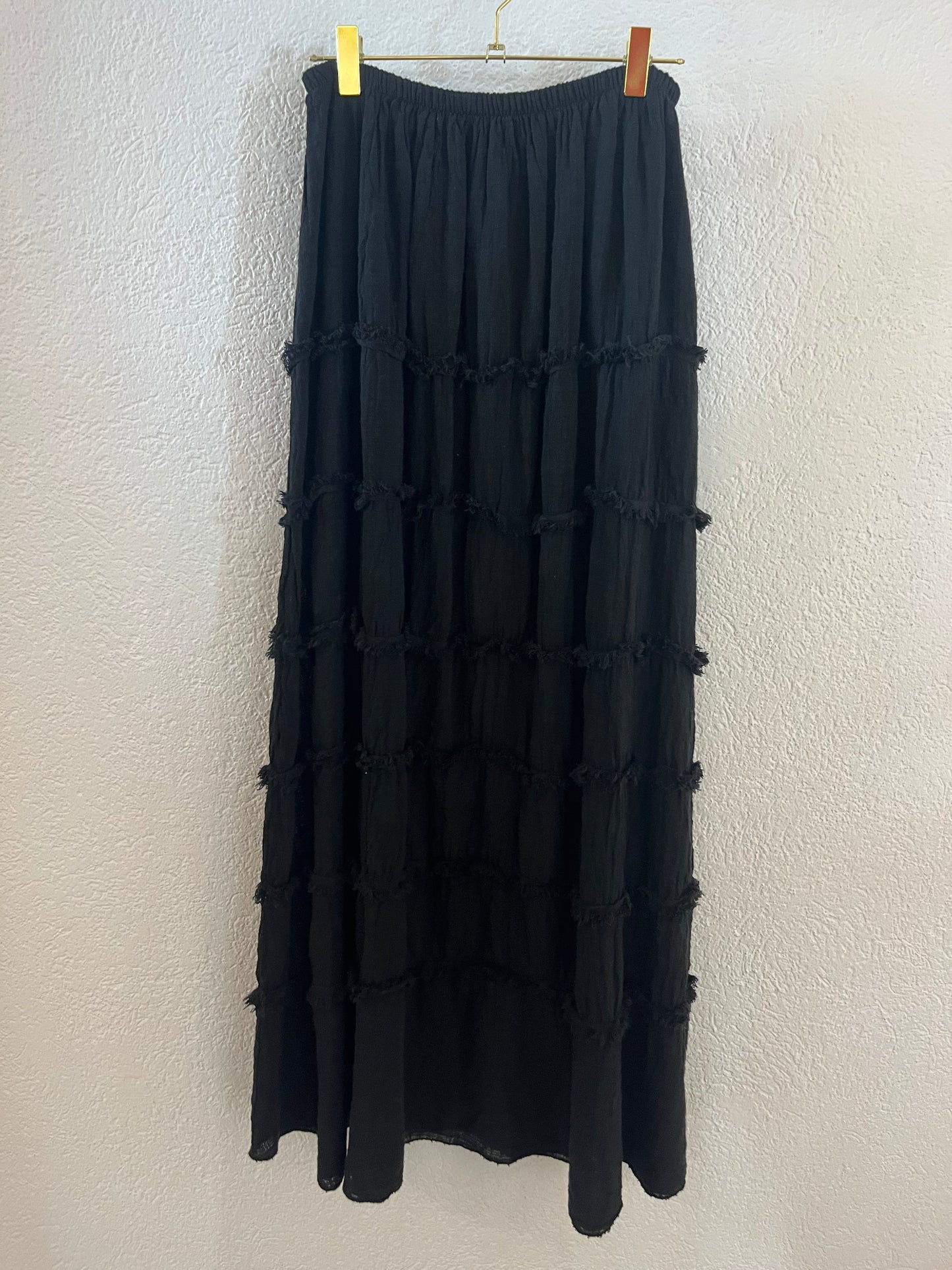 Rock mit Fransen versch. Farben