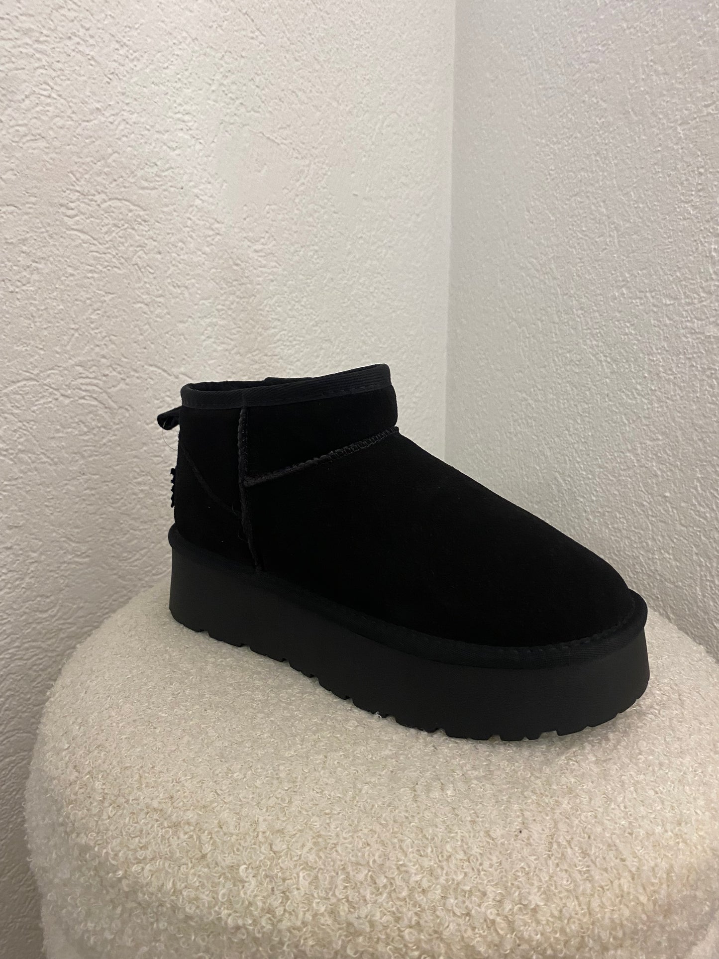 Winterboots aus Wildleder