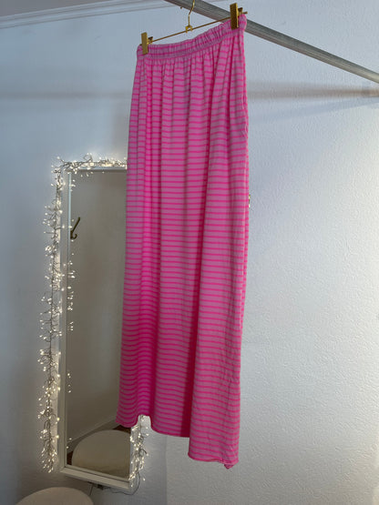 Gestreifter Maxi Jersey-Rock