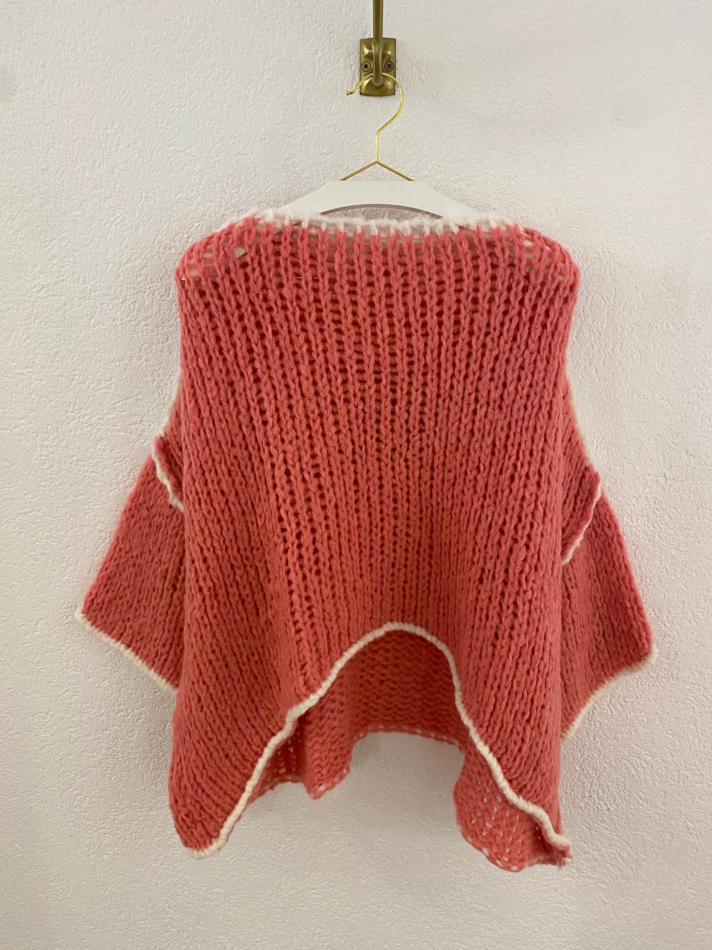 Grob gestrickter oversized Strickpullover versch. Farben