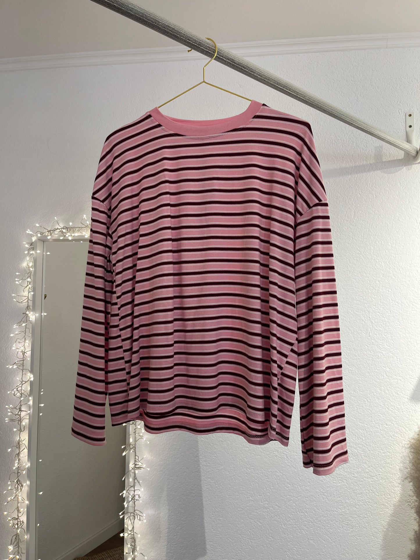 Gestreiftes Langarmshirt