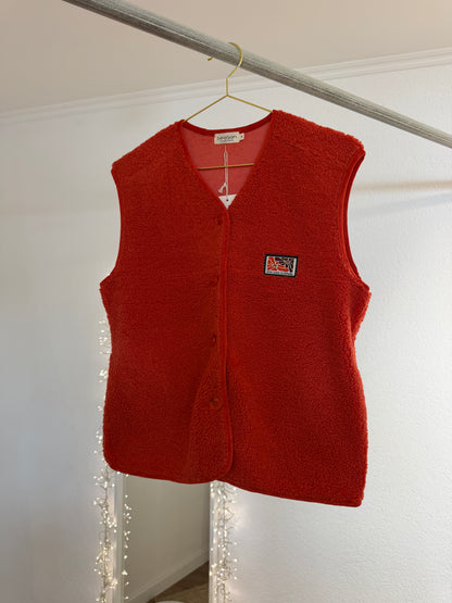 Teddywesten mit patches versch. Farben