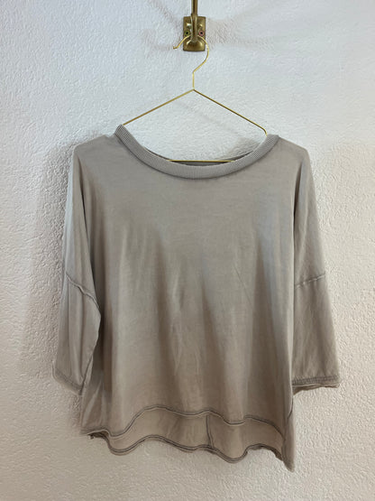 T-Shirt mit aufgesetzter Naht