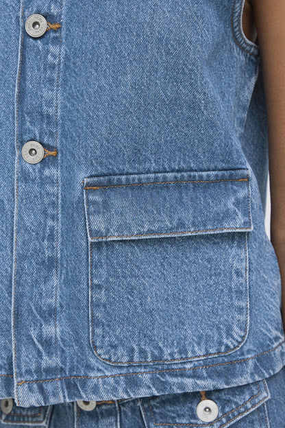 Jeans Weste