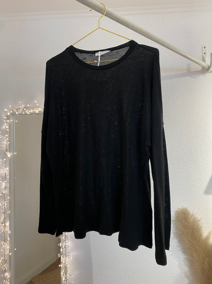 Dünne Strick Langarm Shirts