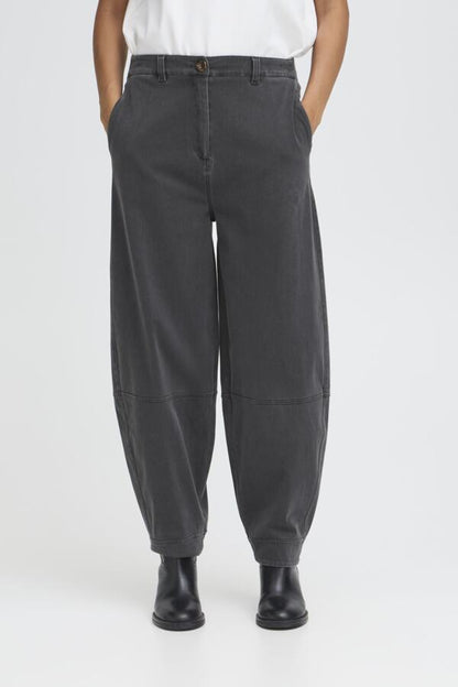 Dark Grey Barrel Fit