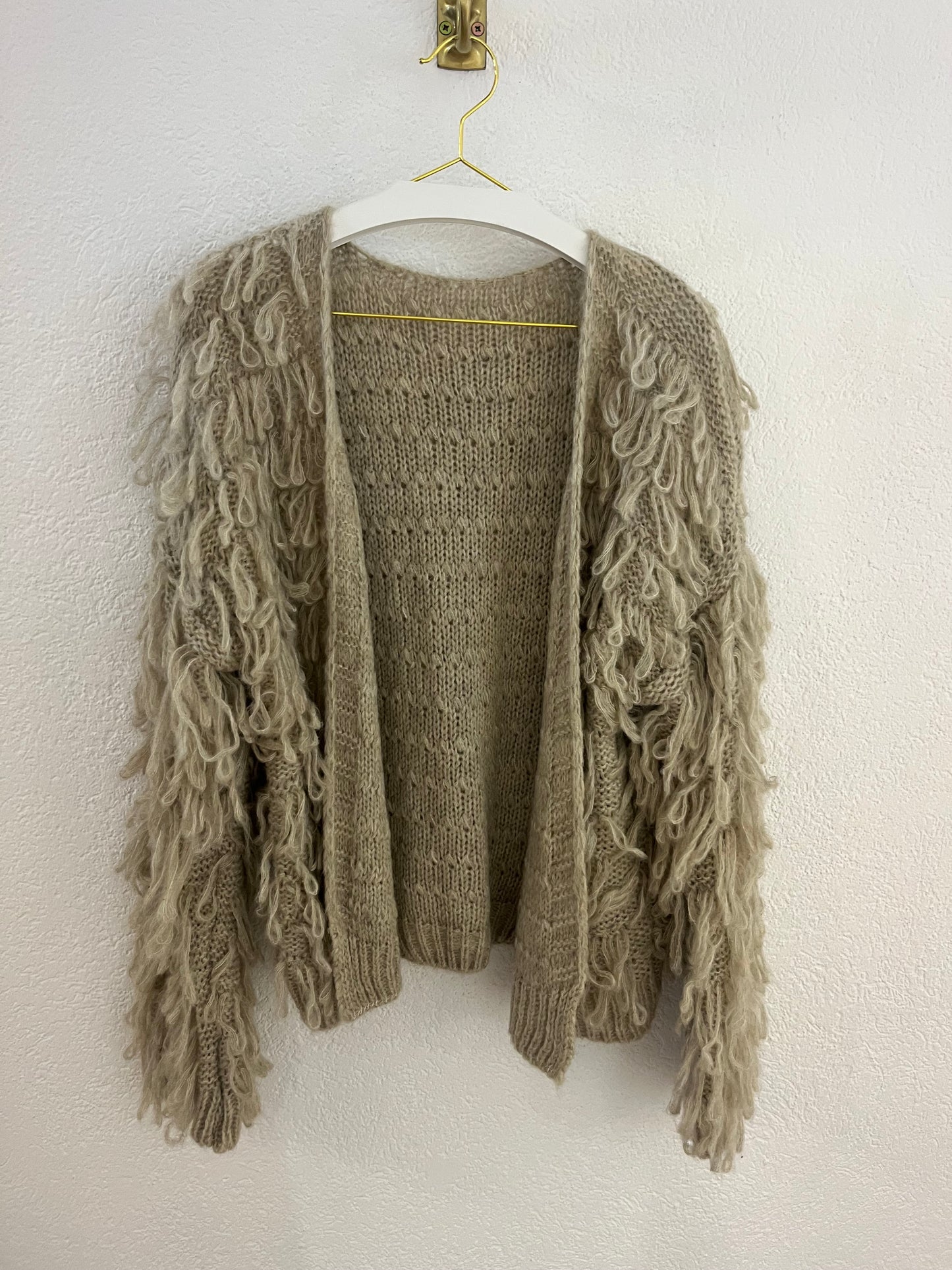 Cardigan mit Fransen