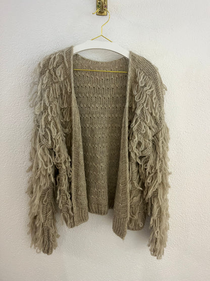 Cardigan mit Fransen