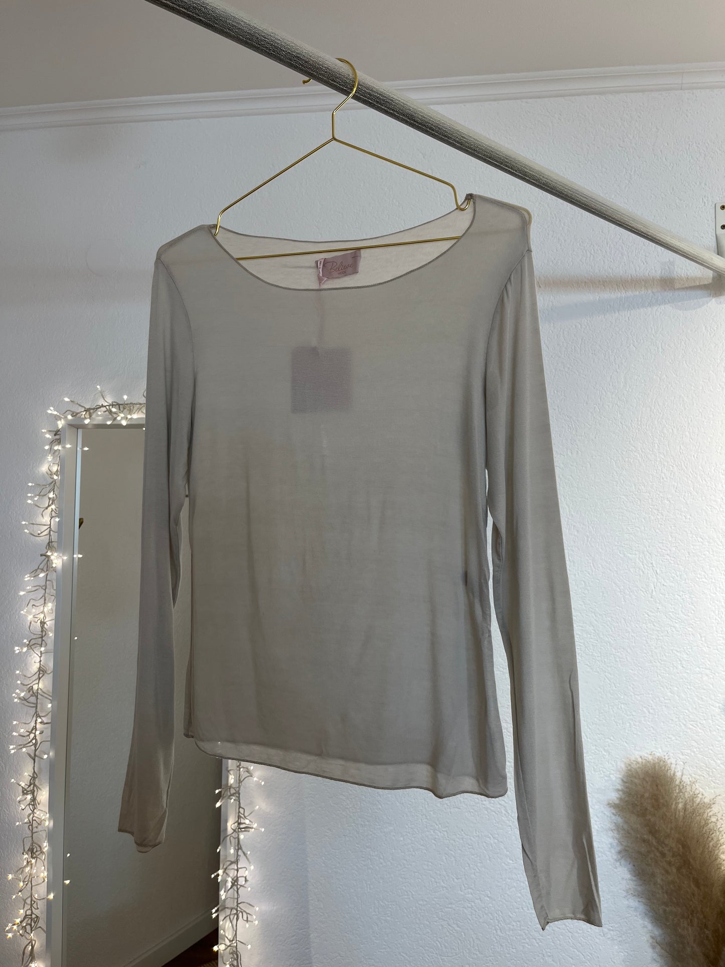 Weiches Langarm Shirt versch. Farben