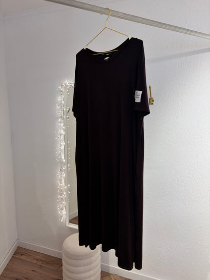 Oversized Tshirt Kleid mit Patch