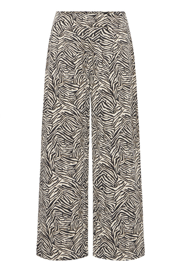 Weite Hose mit Muster