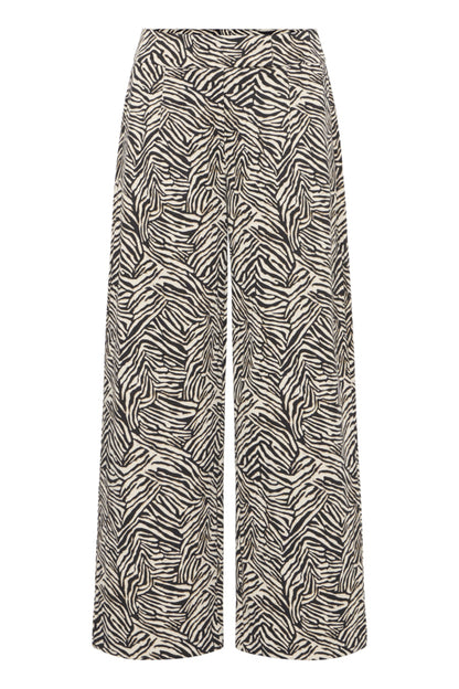Weite Hose mit Muster