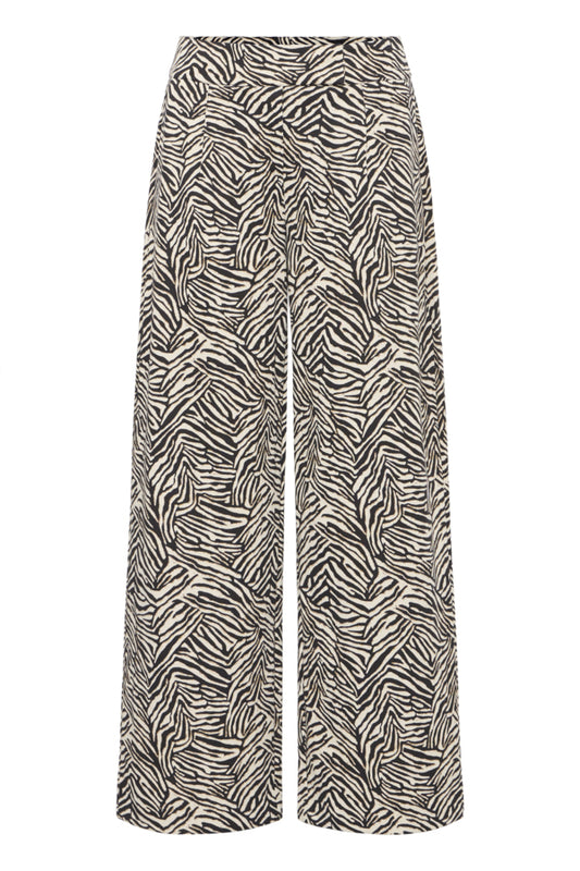 Weite Hose mit Muster