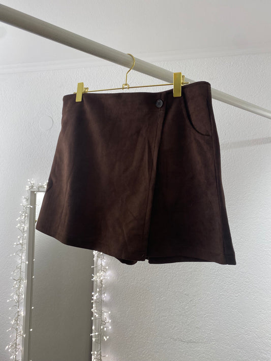 Wildleder Skort