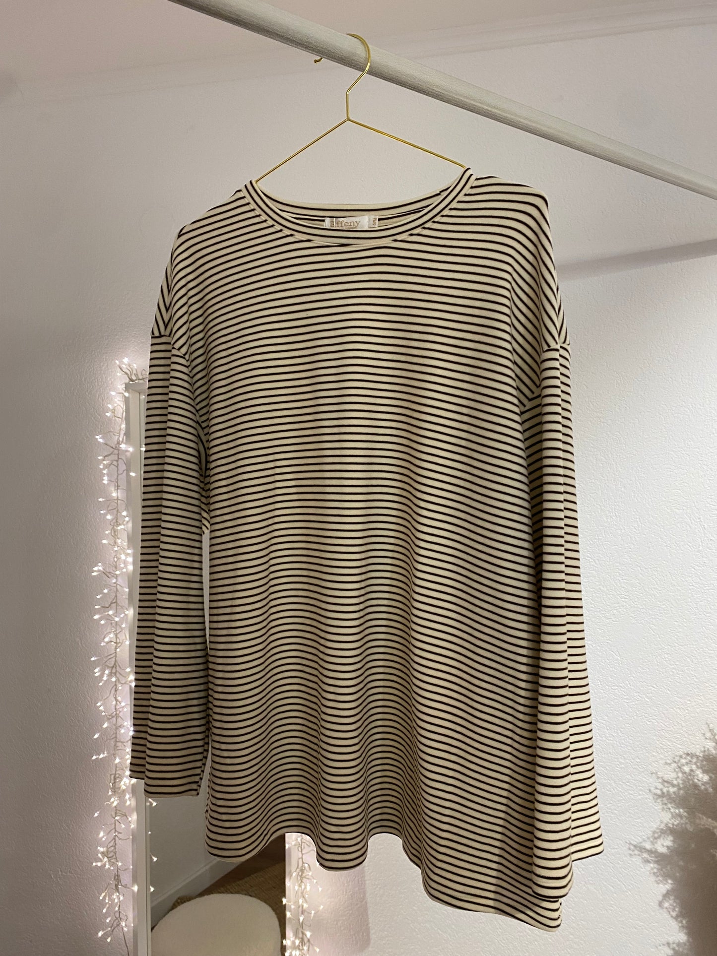 Weiches gestreiftes Sweatshirt