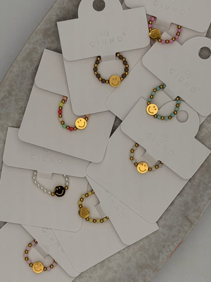 Smiley Ringe elastisch