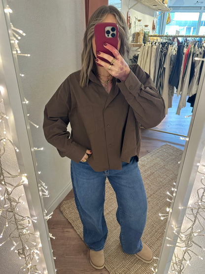 Oversized Hemd in versch. Farben