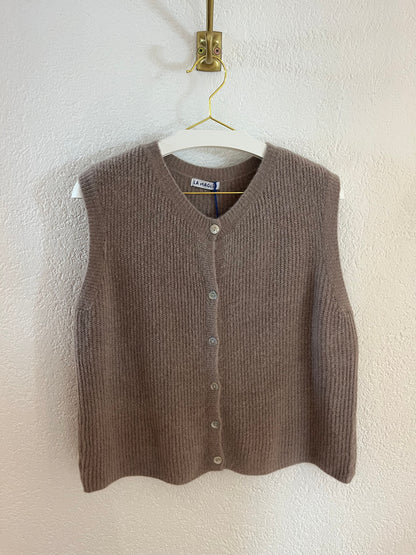 Dünne Strickweste versch. Farben