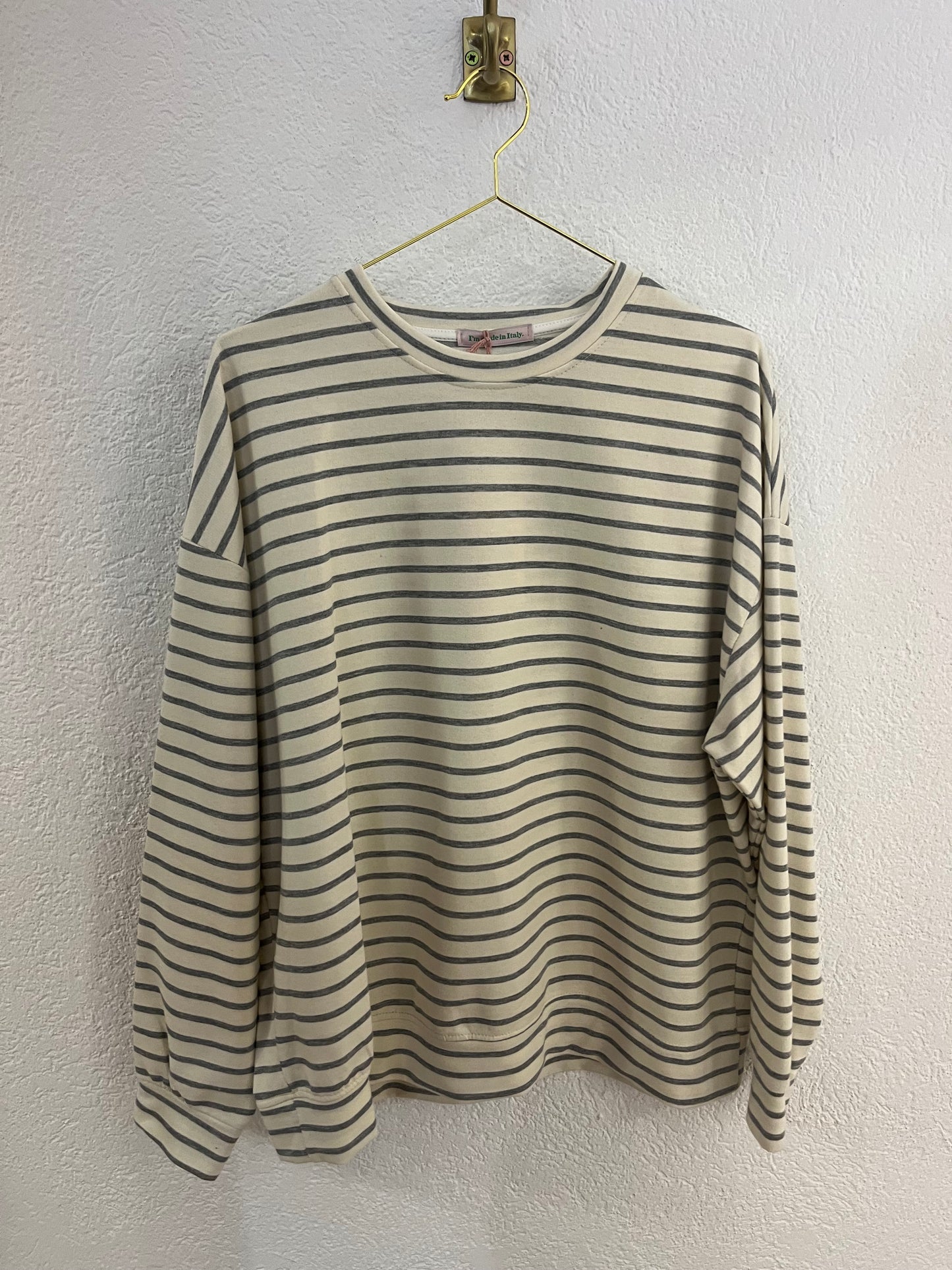 Gestreifte Oversize Shirts versch. Farben