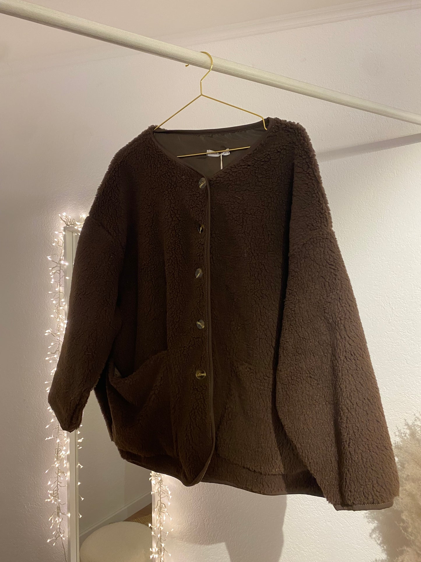 Oversized Teddyjacke