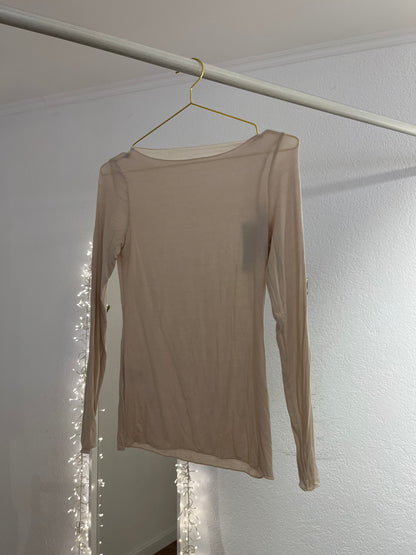 Dünnes Langarm Shirt versch. Farben