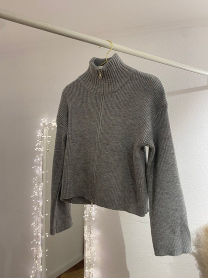 Strick Zipper versch. Farben