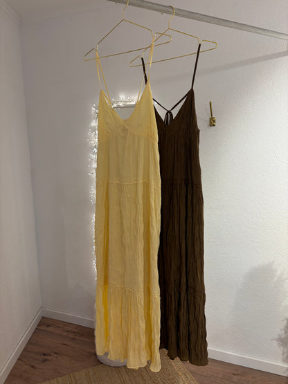Maxi-Kleid mit Textur