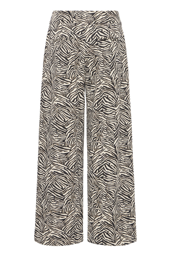 Weite Hose mit Muster
