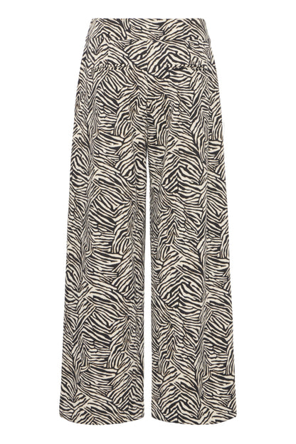 Weite Hose mit Muster