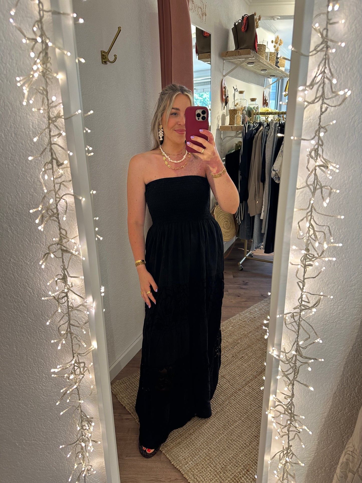 Bandeau Kleid versch. Farben