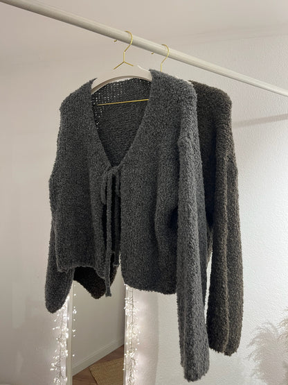 Boucle Cardigan versch. Farben