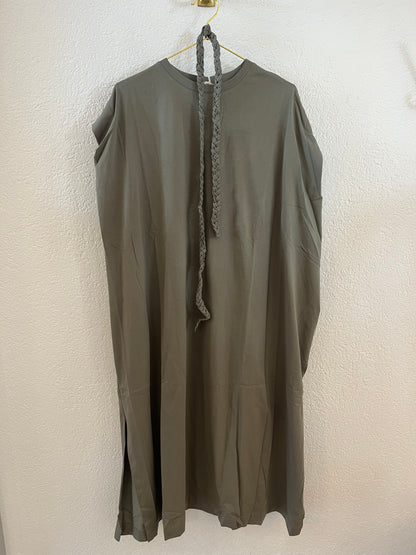 Oversized T-Shirtkleid mit Taschen versch. Farben