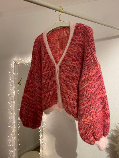 Melierter Cardigan