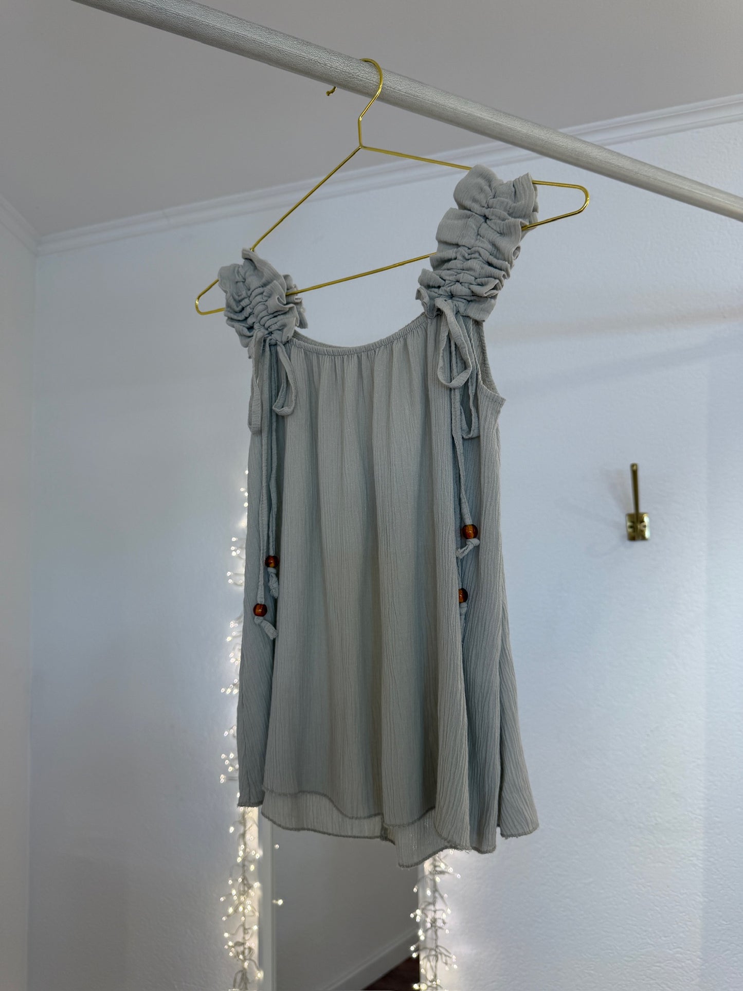 Leichte Bluse mit gerafften Details versch. Farben