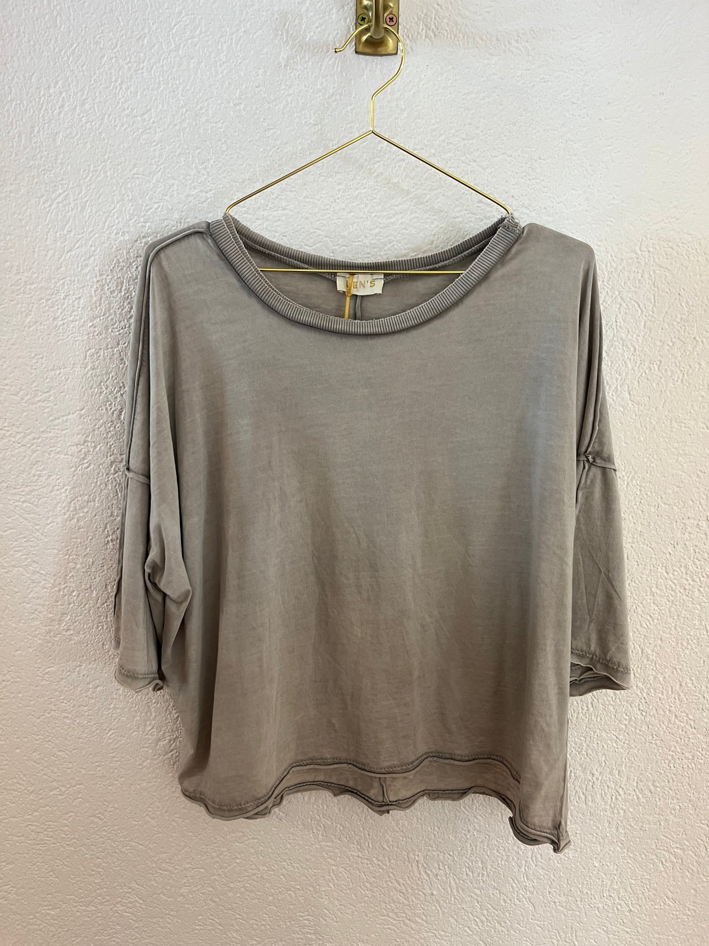 T-Shirt mit aufgesetzter Naht