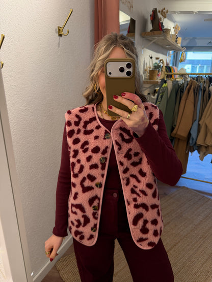 Rosane Leo Weste mit Bordeaux