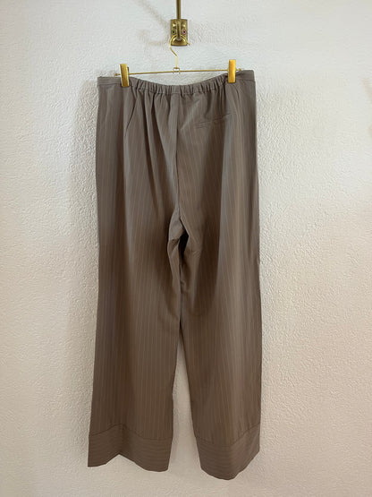 Gestreifte Stoffhose