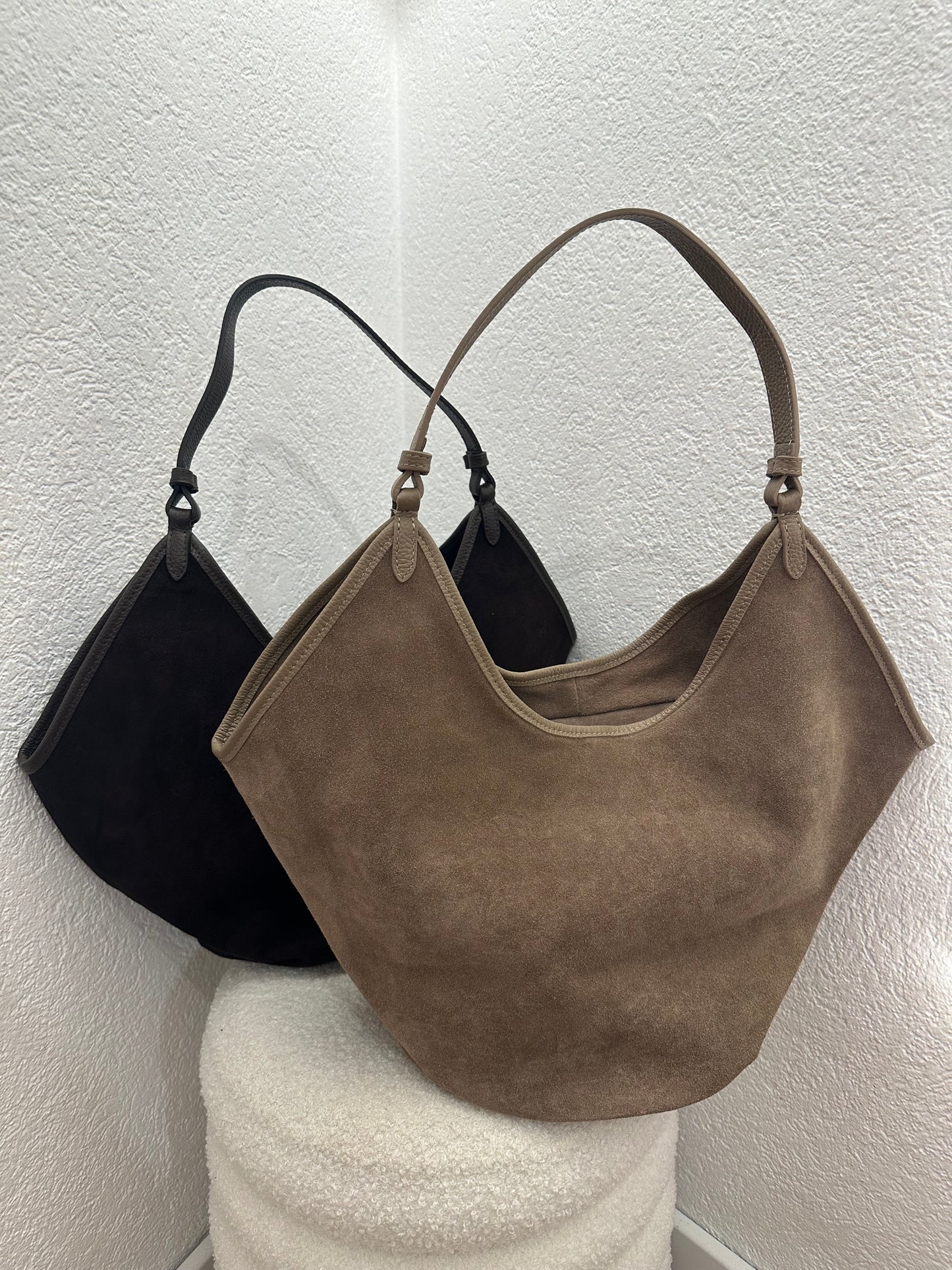 Wildledertasche versch. Farben