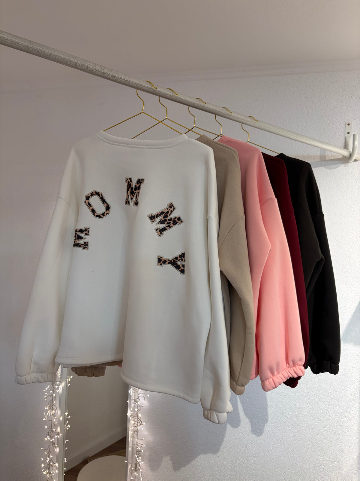 Sweater mit MOMMY Backprint