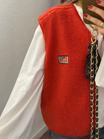 Teddywesten mit patches versch. Farben