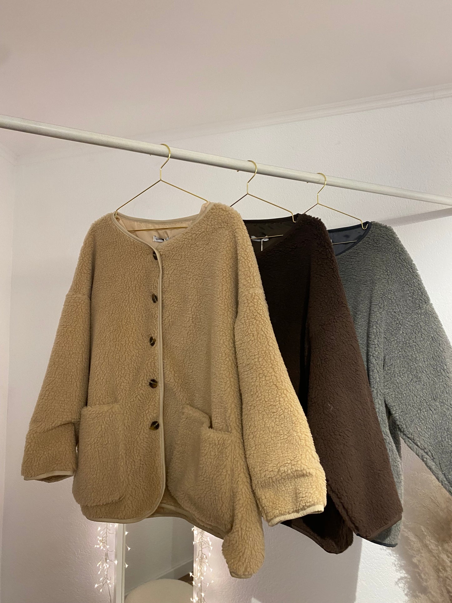 Oversized Teddyjacke