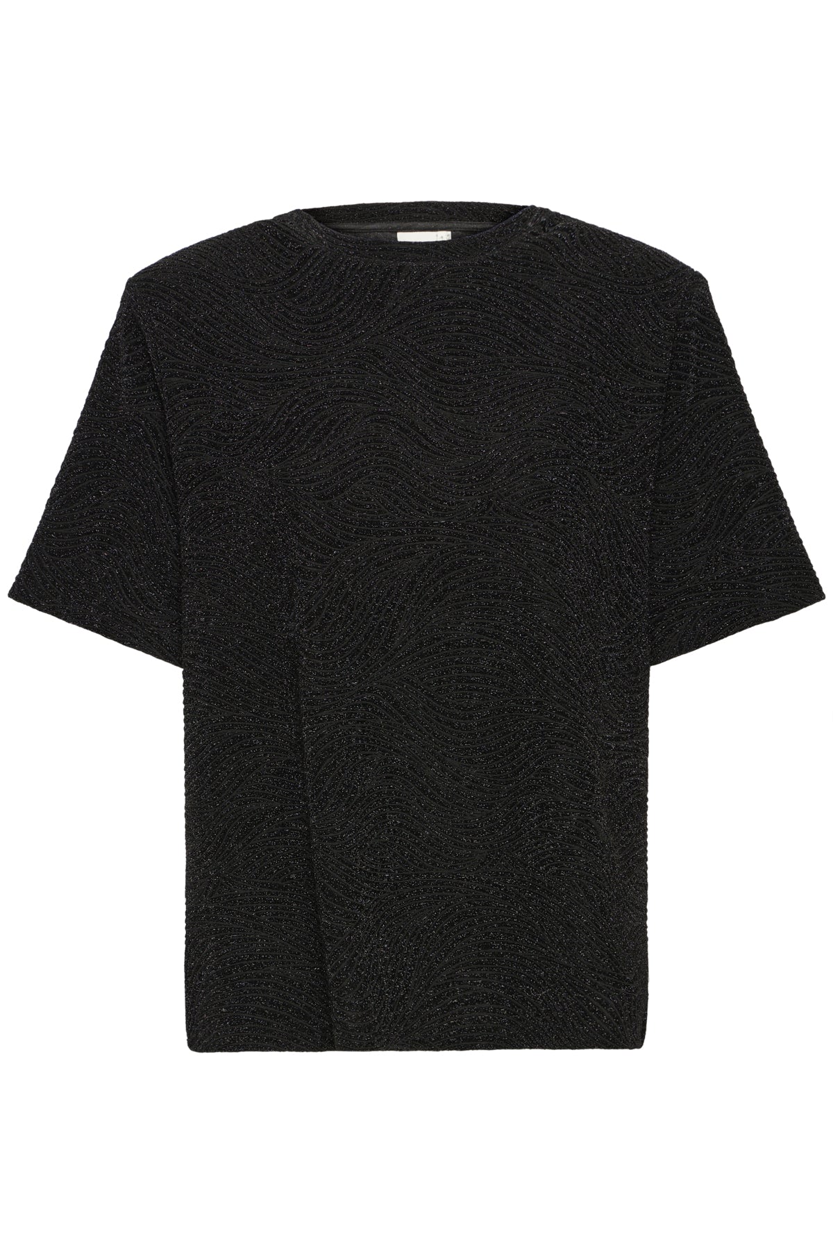 Bemustertes Glitzer Shirt