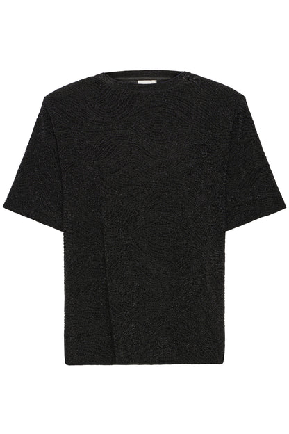 Bemustertes Glitzer Shirt