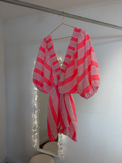 Gestreifter Jumpsuit versch. Farben