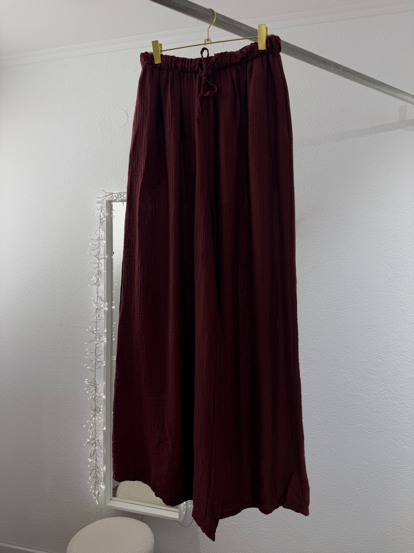 Weite luftige Hose versch. Farben