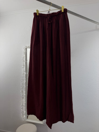 Weite luftige Hose versch. Farben